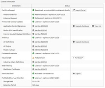 FORTINET/UTM FG-50E ライセンス期限：2024/12/25　初期化済/FortiGate-50E【補償付き】【R06UTM031】_画像3