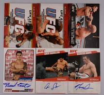 2009 Topps UFC １BOX開封分　直筆サイン　３枚　アミール・サドラ　マーカス・デイヴィス　フランク・レスター　試合マット２枚_画像2