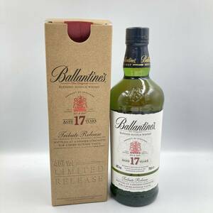 3.15 YK-B2458★未開栓 バランタイン 17年 トリビュート リリース★クール便不可/容量 700ml/アルコール分 48%/スコッチウイスキー/DB0 DE0