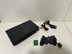 【ソニー PS2 本体セット SCPH-10000 ブラック メモリーカード コントローラー 】