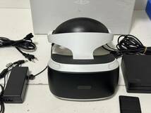 【SONY PS4 PSVR CUH-ZVR2 CUHJ-16003 本体 カメラ プロセッサーユニット ACアダプタ ケーブル】【簡易チェック/通電起動確認済み】_画像6