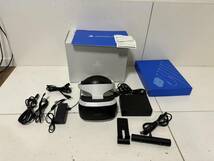 【SONY PS4 PSVR CUH-ZVR2 CUHJ-16003 本体 カメラ プロセッサーユニット ACアダプタ ケーブル】【簡易チェック/通電起動確認済み】_画像1