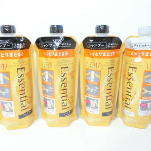 エッセンシャル シャンプー しっとりまとまる 詰め替え用 340ml シャンプー３個＆コンディショナー1個（旧パッケージ）【４個セット】の画像1