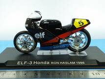 1/24 チャンピオンバイク #53 HONDA ELF-3 RON HASLAM 1986 ロン・ハスラム ホンダ 開封済 送料410円 同梱歓迎 追跡可 匿名配送_画像5