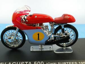 1/24 チャンピオンバイク 少し難有り #22 MV AGUSTA 500 GIACOMO AGOSTINI (1967) アグスタ 開封済 送料410円 同梱歓迎 追跡可 匿名配送