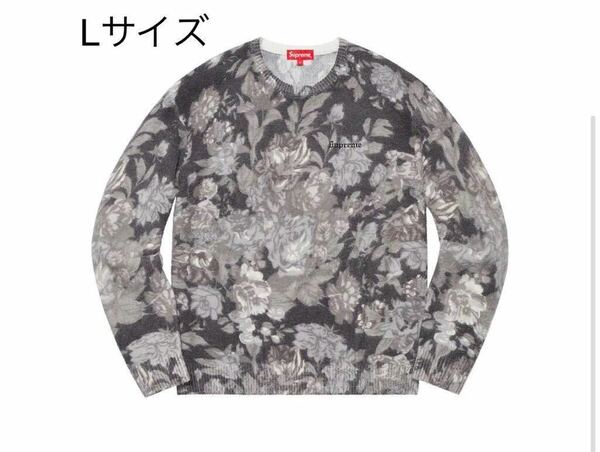 supreme Printed Floral Angora Sweater / koki 藤原ヒロシ 木村拓哉　セーター　シュプリームbox ボックスロゴ