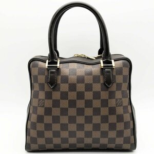 【美品】LOUIS VUITTON ルイ・ヴィトン N51150 ダミエ ブレラ トートバッグ ハンドバッグ ブラウン PVC レディース ファッション USED