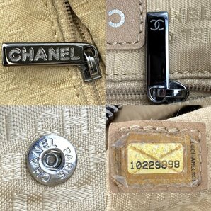 CHANEL シャネル チョコバー ハンドバッグ ミニボストン ロゴプレート ブラック シルバー金具 キャビアスキン レディース USEDの画像9