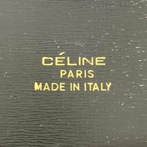 セリーヌ ショルダーバッグ ハンドバッグ 馬車金具 ブラック レザー レディース CELINE_画像7