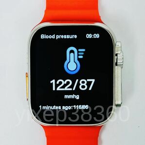 【2024最新型】Apple Watch Ultra2 代替品 スマートウォッチ 大画面 Ultra スマートウォッチ Android 通話 スポーツ 音楽 血中酸素 多機能 の画像3