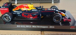 ディアゴスティーニ　1/24 レッドブル RACING RB12　マックス・フェルスタッペン　2016