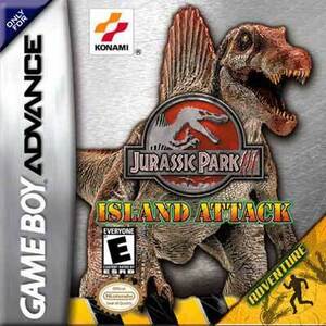 ★送料無料★北米版 Jurassic Park III Island Attack ジュラシックパークIII アイランドアタック GBA
