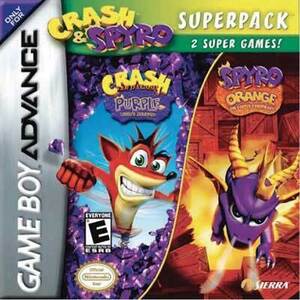 ★送料無料★北米版 Crash and Spyro Superpack GBA