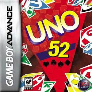 ★送料無料★北米版 Uno 52 ウノ カードゲーム GBA