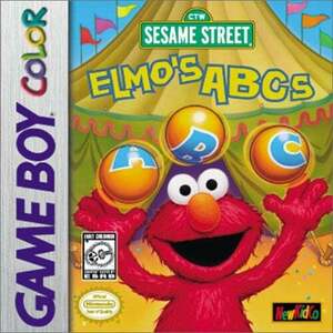 ★送料無料★北米版 Elmos ABCs エルモ ゲームボーイカラー