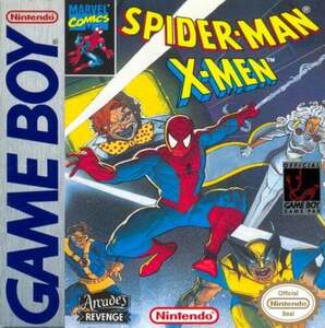 ★送料無料★北米版 Spider-Man / X-Men Arcade's Revenge スパイダーマン GB