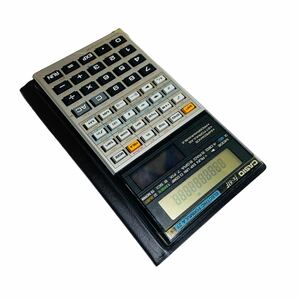 【希少】CASIO fx-61F 関数電卓 カシオ 取扱説明書付き ケース付き 電卓の画像7