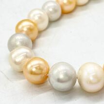 ■淡水パールネックレス5点おまとめ■m約257g 真珠 パール バロック ケシ ベビー pearl Pearl necklace jewelry silver DA0_画像4