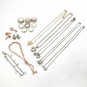 ■フォリフォリ/FolliFollieシルバーアクセサリー18点おまとめ■a重量約99.5g ring ネックレス ペンダントトップ accessory silver 925 CE0