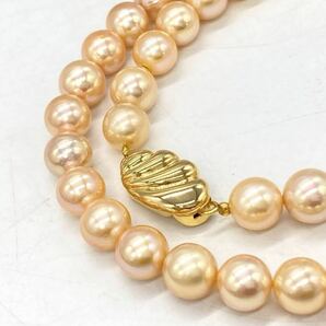 ■アコヤ本真珠ネックレス■a重量約46.5g パール pearlネックレス necklace ジュエリー jewelry accessory silver DA0の画像1