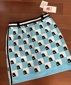 新品　アルチビオ ニットスカート　モノグラム柄