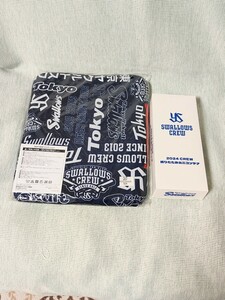 【非売品】2024 CREW 折りたたみミニコンテナ＆　2024 CREW ゲルクッション　セット　スワローズCREW（会員）入会特典