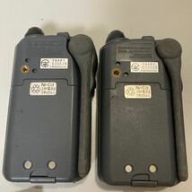 ジャンク ケンウッド KENWOOD UBZ-LG11 特定小電力トランシーバー　2台まとめて_画像3