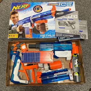 NERF ナーフ Nストライク　エリート　ソニックアイス　リタリエイター　ナーフ銃