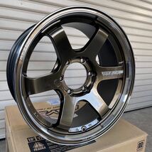 即納《VOLK RACING TE37SB tourer SR 》18×8.5J+22 139.7/6H ボルクレーシング レイズ RAYS TE37 新品未使用 4本セット ハイエース_画像6