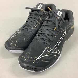 [D2544] ミズノ バレーボールシューズ V1GA220041 グレー系 27.5 MIZUNO