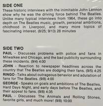 コレクター盤「The Beatles - Not A Second Time」インタビュー集 ジョンレノン ポールマッカートニー ジョージハリソン リンゴスター_画像4