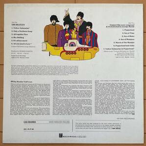 レア！ 赤盤「Yellow Submarine - Original Mono-Record 」BEATLES ジョンレノン ポールマッカートニー ジョージハリソン リンゴスターの画像3