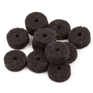 フェンダー Fender Black Strap Button Felt Washers 12 ストラップピンフェルトワッシャー 12個入り