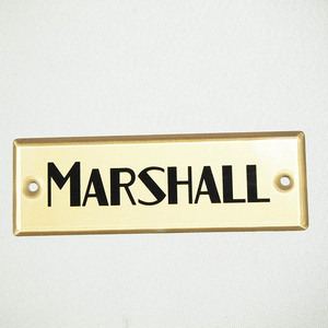Marshall ロゴマーク JTM1ビルトイン用 LOGO00028〈マーシャル〉