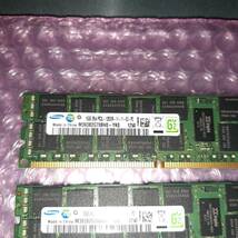Samsung PC3L-12800R 16GB ECC Registered REG DDR3-1600 同ロット4枚組 合計64GB サーバー用 作動確認済み C_画像3