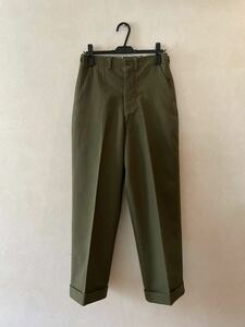 50s US army 米軍m51ウールトラウザー XS regularスラックス　ストレート USA製 ビンテージ vintage W27 W28 W29 W30 W31