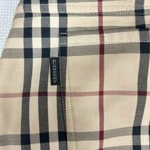 A139(5)BURBERRY BLACK LABEL ノバチェック パンツ 85 BMS40-909-41 綿100% 使用感少なめ 美品_画像6