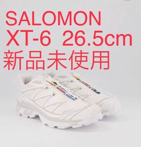 未使用！SALOMON XT-6 サロンモン　ホワイト