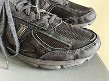 貴重！NEW BALANCE M990BB4 トリプルブラック　ニューバランス アメリカ製 MADE IN USA USA製 990V4_画像9