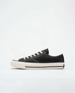 【新品】CONVERSE ADDICT チャックテイラー 28cm 9.5 ブラック レザー LEATHER OX BLACK 黒 コンバース アディクト オールスター ALL STAR