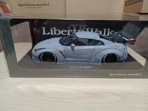 IGNITION MODEL 　1/18　LibertyWalk　R35 MatteGray　未展示品　イグニッションモデル　リバティウォーク　ファイター　送料無料