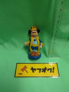 ビンテージ　ディズニー　educo ミッキー　PVC フィギュア　チェス　キング　青