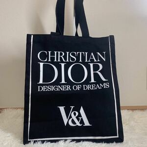 1円 新品未使用 Christian Dior クリスチャンディオールトートバック キャンバスン ブラック