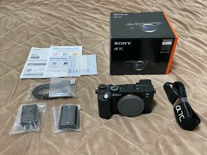 SONY a7c ILCE-7C フルサイズ ミラーレス一眼 カメラ 本体 美品　おまけ付き