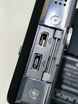 Panasonic Lumix DMC-FP1 動作未確認 現状品 ブラック デジカメ バッテリー,SDカード付き B1_画像9