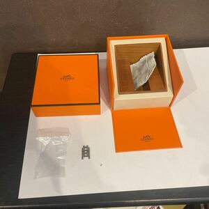 エルメス HERMES ウォッチケース 空箱 純正クリッパーコマ