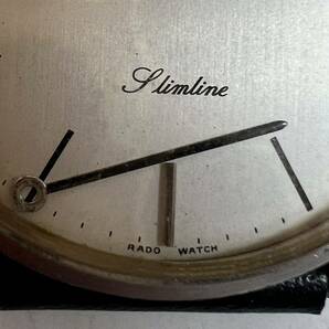 RADO ラドー Slim Line スリムライン 手巻き 腕時計 動作未確認 ジャンク品の画像3