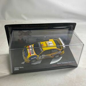 K203-062 未開封 デアゴスティーニ ラリーカーコレクション 1/43 Seat Cordoba WRC E2 セアト コルドバ サファリ 2000 ミニカー送料520円