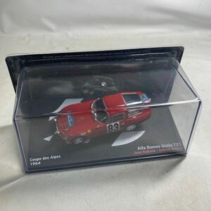 K203-075 未開封 デアゴスティーニ DeAGOSTINI ラリーカーコレクション 1/43 TZ1 Alfa Romeo Giulia TZ1 Coupe des Alpes (1964) 送料520円