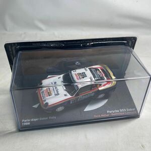 K203-077 未開封 1/43 Porsche ポルシェ959 ラリーコレクション Paris-Alger-Dakar Rally 1986 送料520円